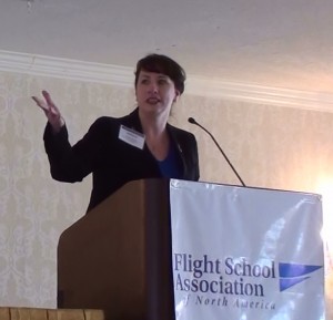 Paula Williams speaking at the FSANA Conference, 2012