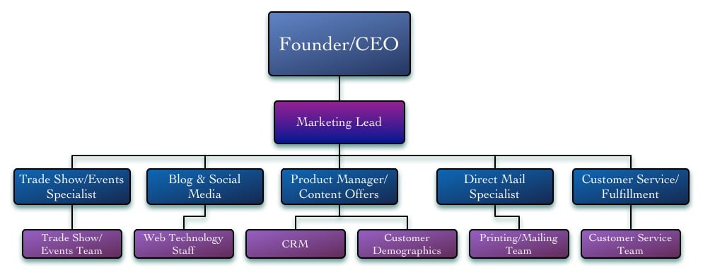 Sales And Marketing Department Structure