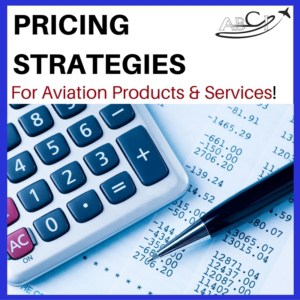 Blog post ad - pricing strategies for aviation products and services