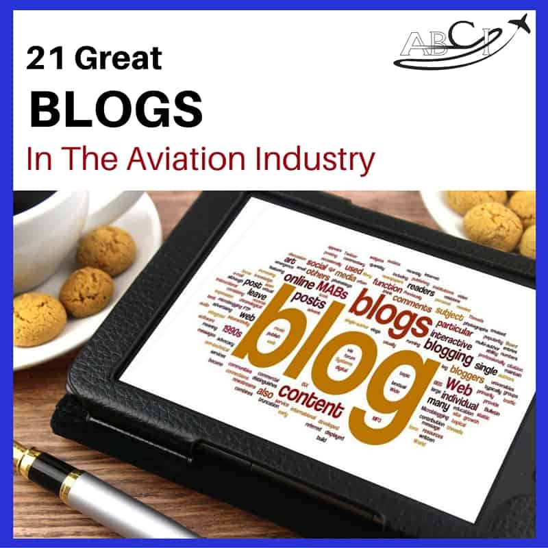 aviation marketing- 21 great blogs in the aviation industry