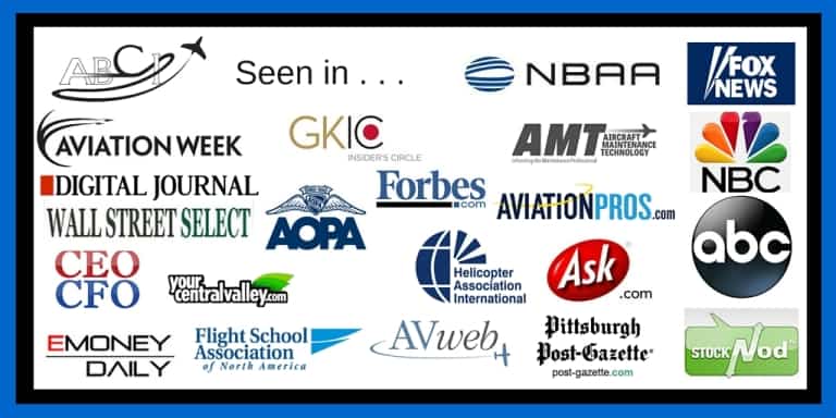 international aviation marketing by abci has been seen in Aviation Week, digital journal, wall street selecct, nbaa, fox, nbc, abc, ask.com