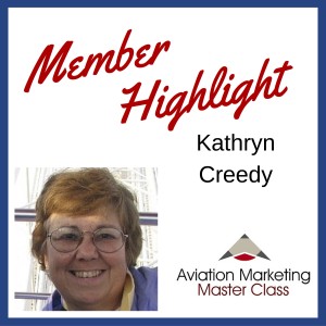 aviation copywriter Kathryn Creedy