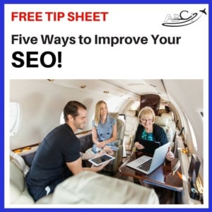 SEO Tip Sheet Ad - Getting attention on the web