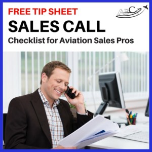 Sales call checklist big square