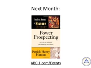 Book Club Discussion - Next Month - Power Prospecting