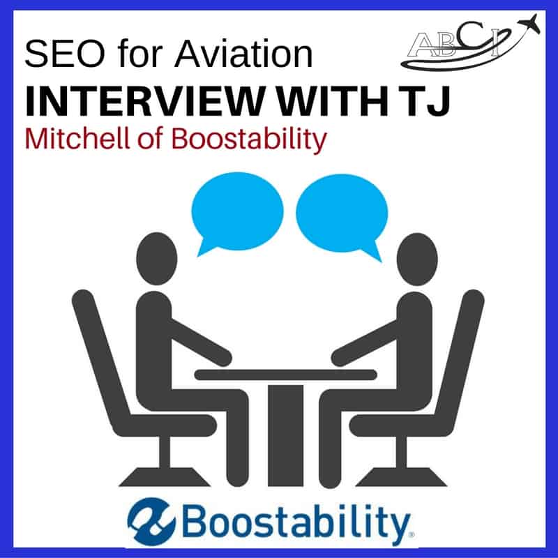SEO for aviation- TJ Interview