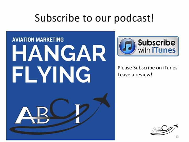 AMHF 0052 – Short, Medium and Long-Term Aviation Marketing Investments