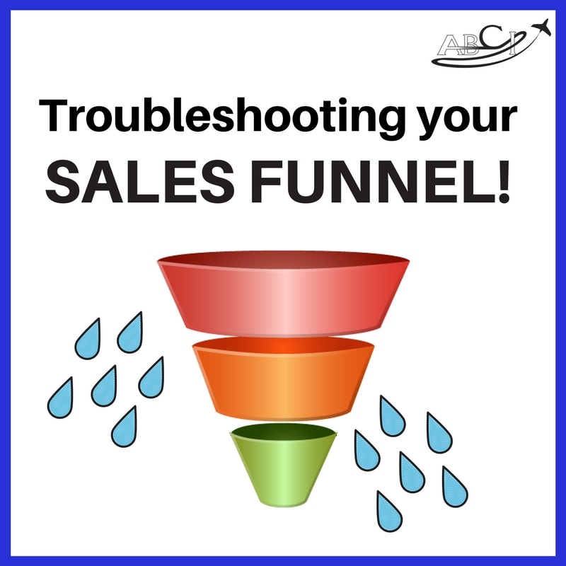 Troubleshooting sales funnel