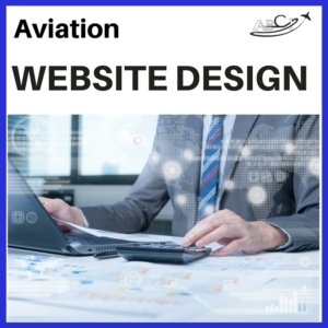 Aviation website design
