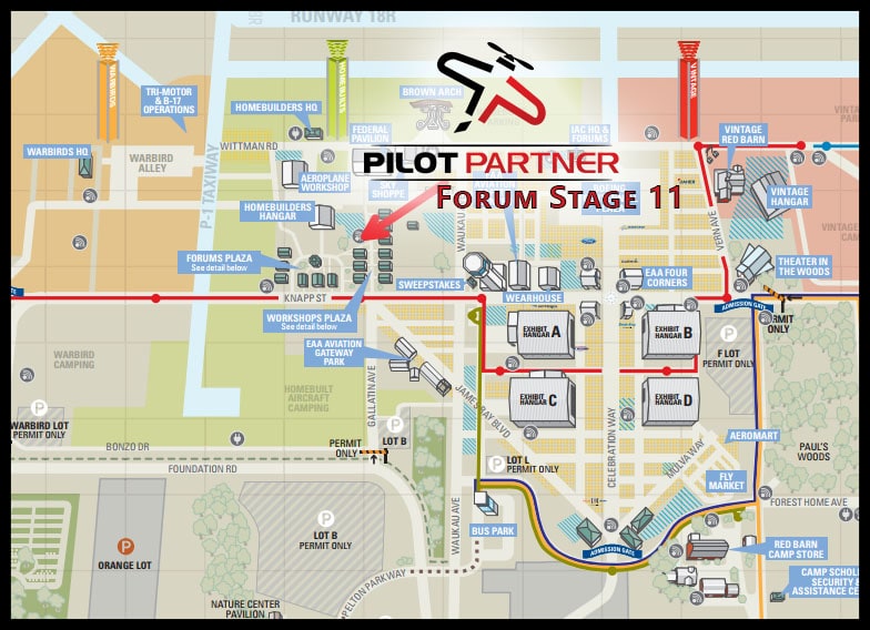 Pilot Partner Electronic Pilot Logbook Forum at EAA 2017