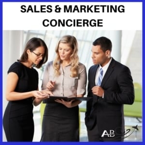 aviation sales and marketing concierge service