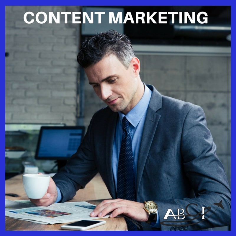 Aviation content marketing