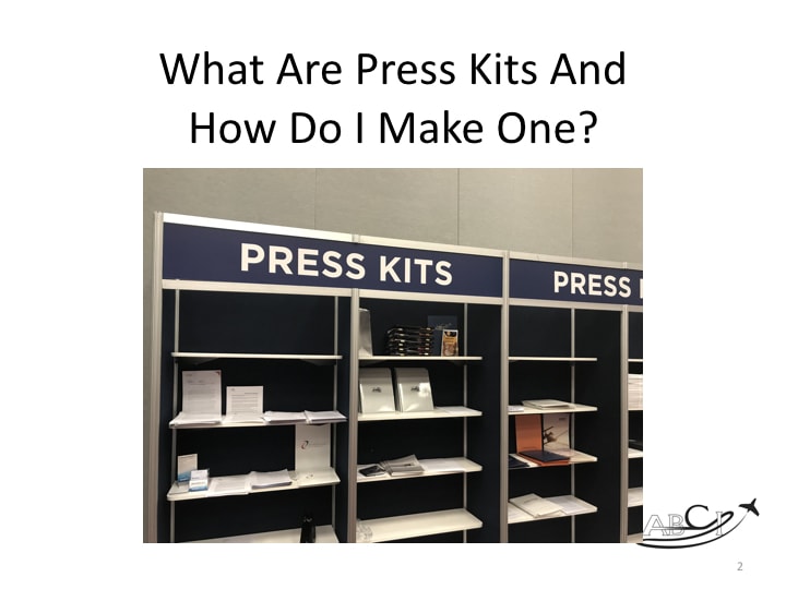 How (and Why!) to Create & Deploy an Aviation Press Kit