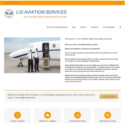 LD Aviation - Flight scheduling concierge