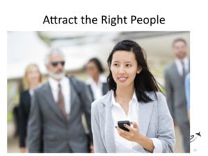 aviation businesses attract the right people