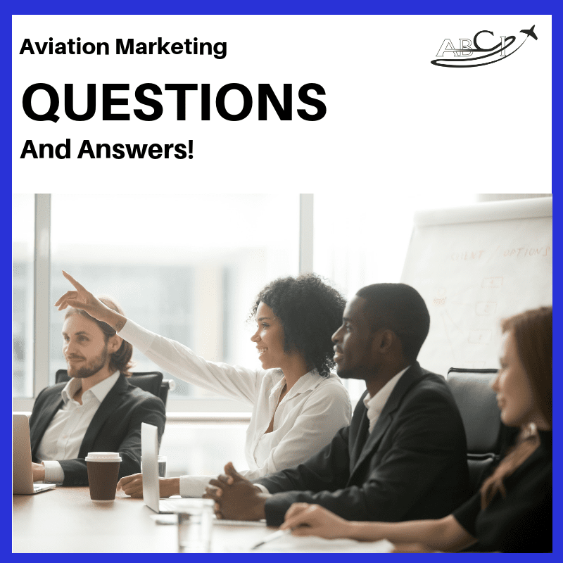 Aviation Marketing Questions and Answers