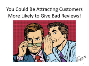Spotting the "habitually aggrieved" customer