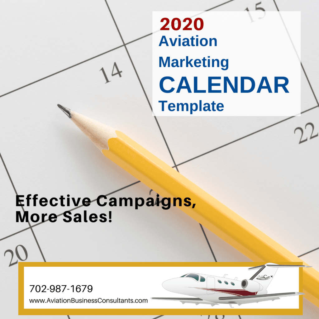 Aviation Marketing Calendar