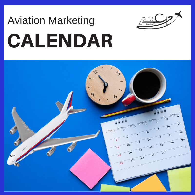 How to Create an Aviation Marketing Calendar for 2020