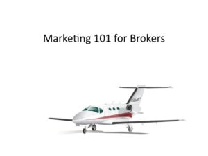 aviation marketing for brokers