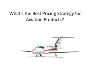 How to price aviation products & services