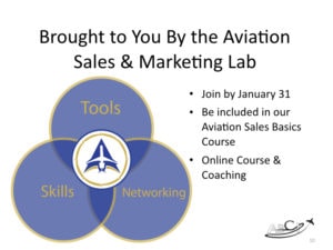 Brought to you by the Aviation Sales & Marketing Lab