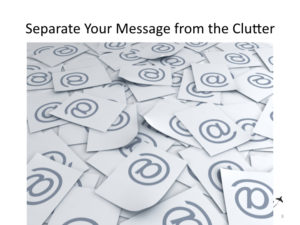 A printed newsletter separates your message from the online clutter