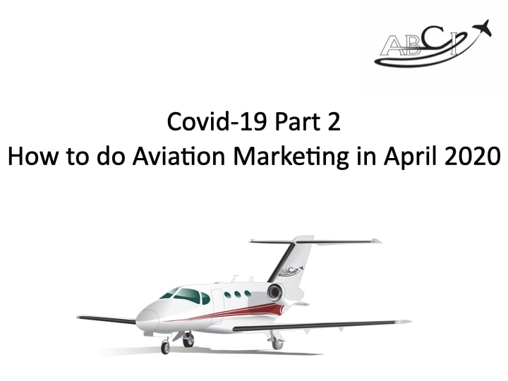 Aviation Marketing in April 2020