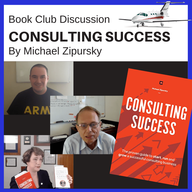 Book Club Discussion- Consulting Success by Michael Zipursky