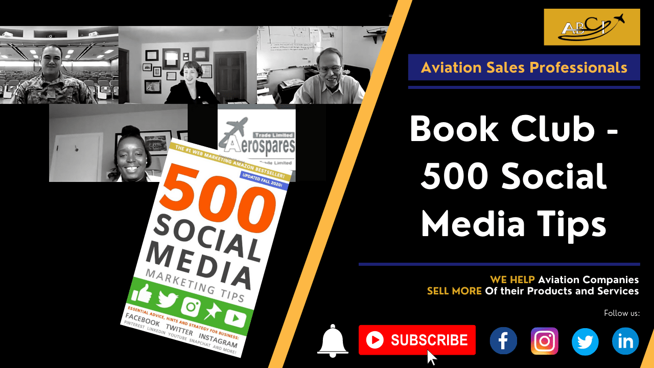 Book Club Discussion – 500 Social Media Tips