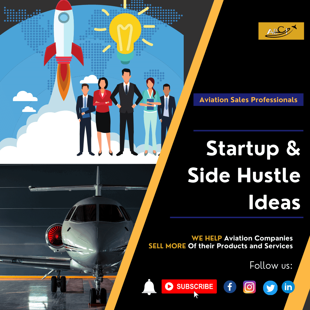 Aviation startup & side hustle ideas