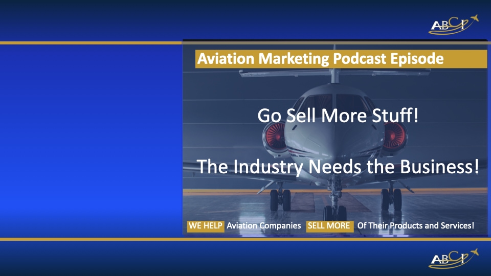 Copywriting is an important skill in aviation marketing. 