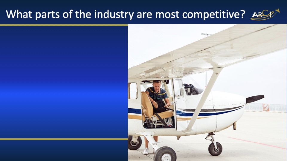 Most Competitive Aviation Industry Niches for SEO - Flight Schools!