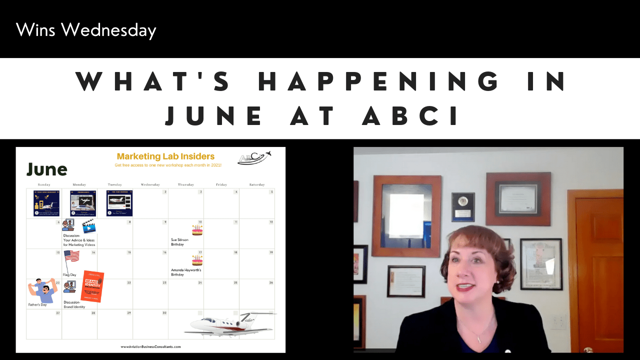 Aviation Marketing Events for June 2021