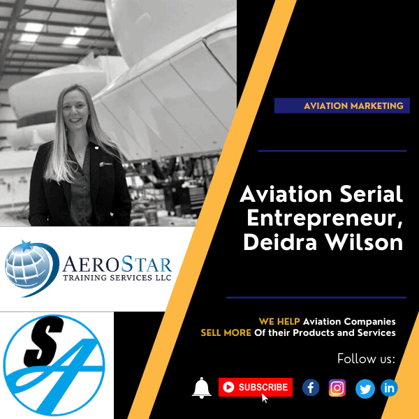 Serial aviation entrepreneur Deidra Wilson