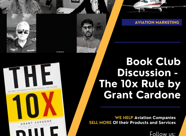 Book Club Discussion - the 10x Rule by Grant Cardone