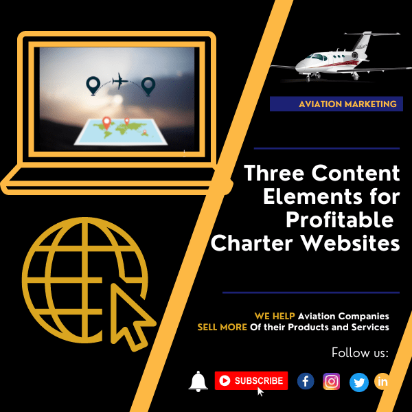 Profitable Contents for Charter Websites