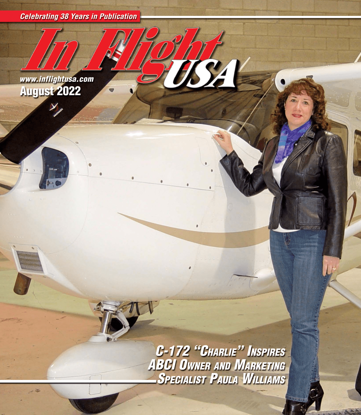 Paula Williams Cover - InFlight USA Magazine