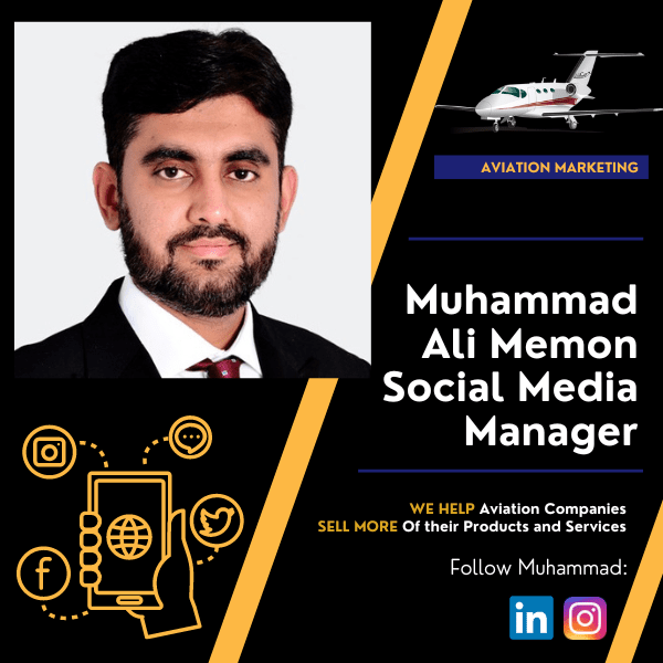 Aviation social media manager