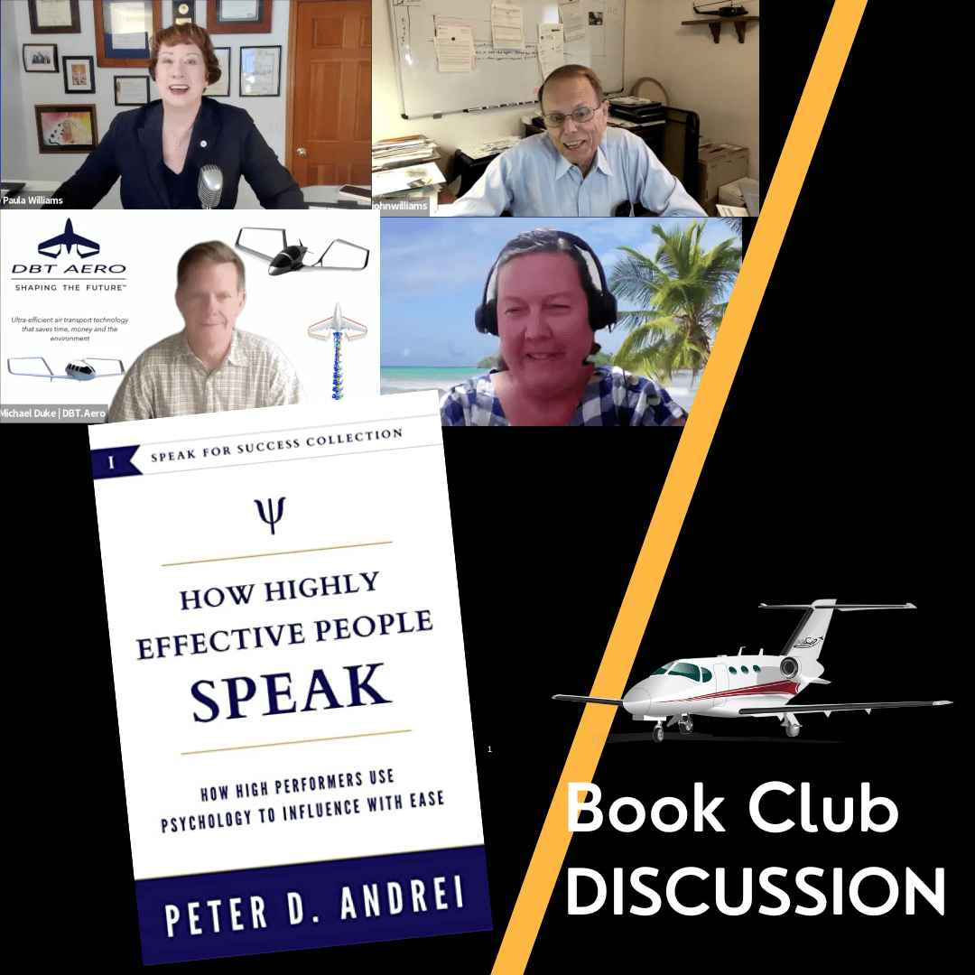 Book Club Discussion - How Highly Effective People Speak by Peter D. Andrei