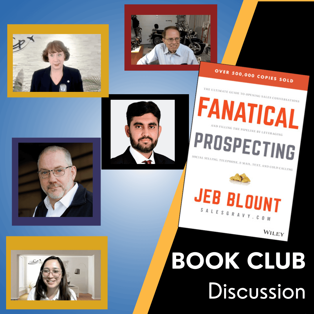 Book Club Discussion - Fanatical Prospecting by Jeb Blount