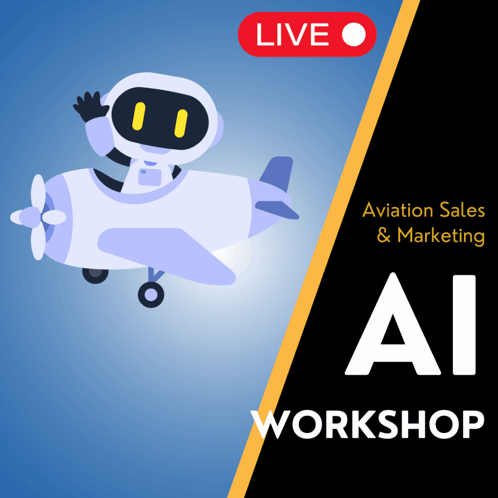 Aviation marketing AI Workshop