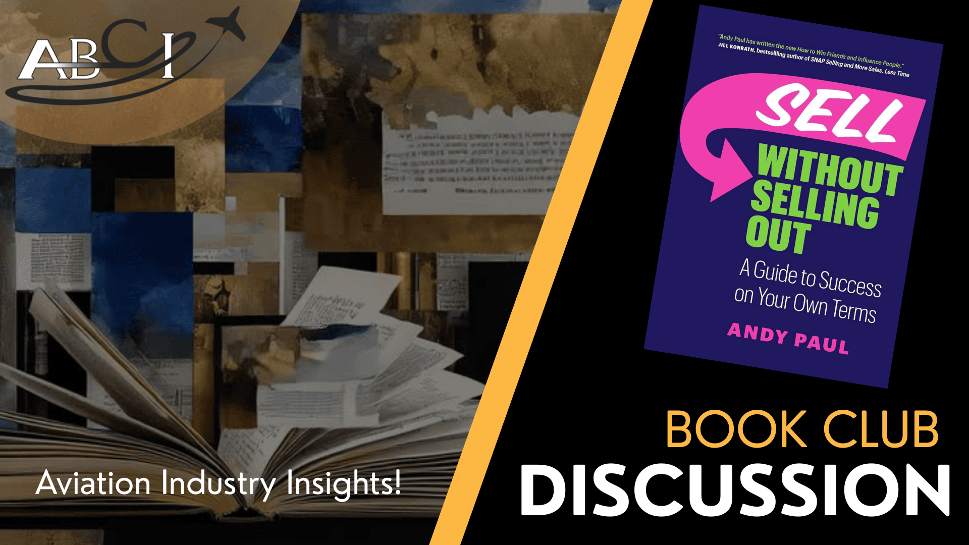 Book Club Discussion - Sell without Selling Out