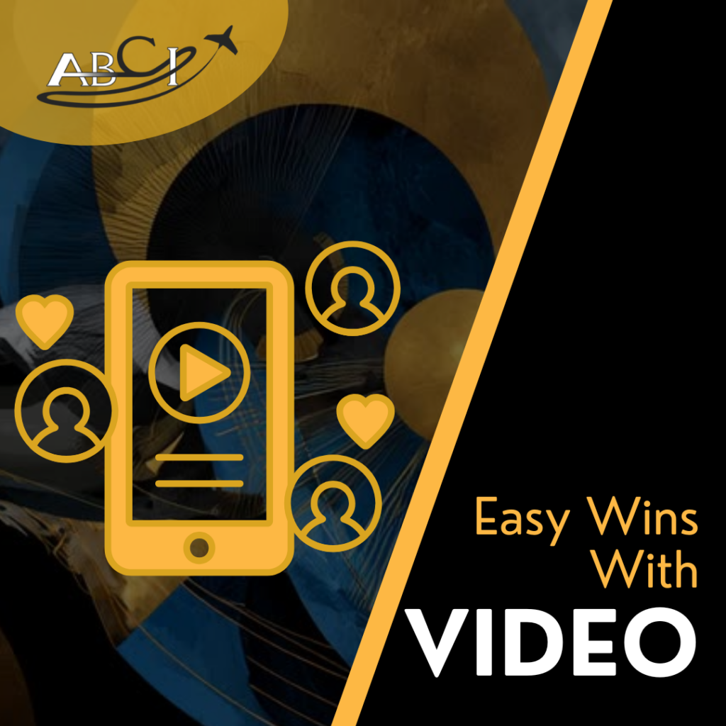 Easy Wins with Video - Aviation Marketing Workshop